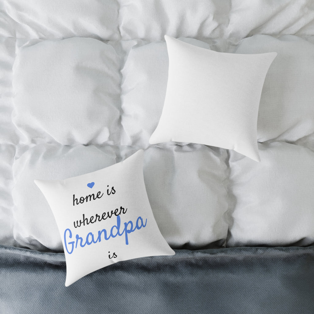 Personalized Throw Pillow – Home Is Wherever [Name] Is