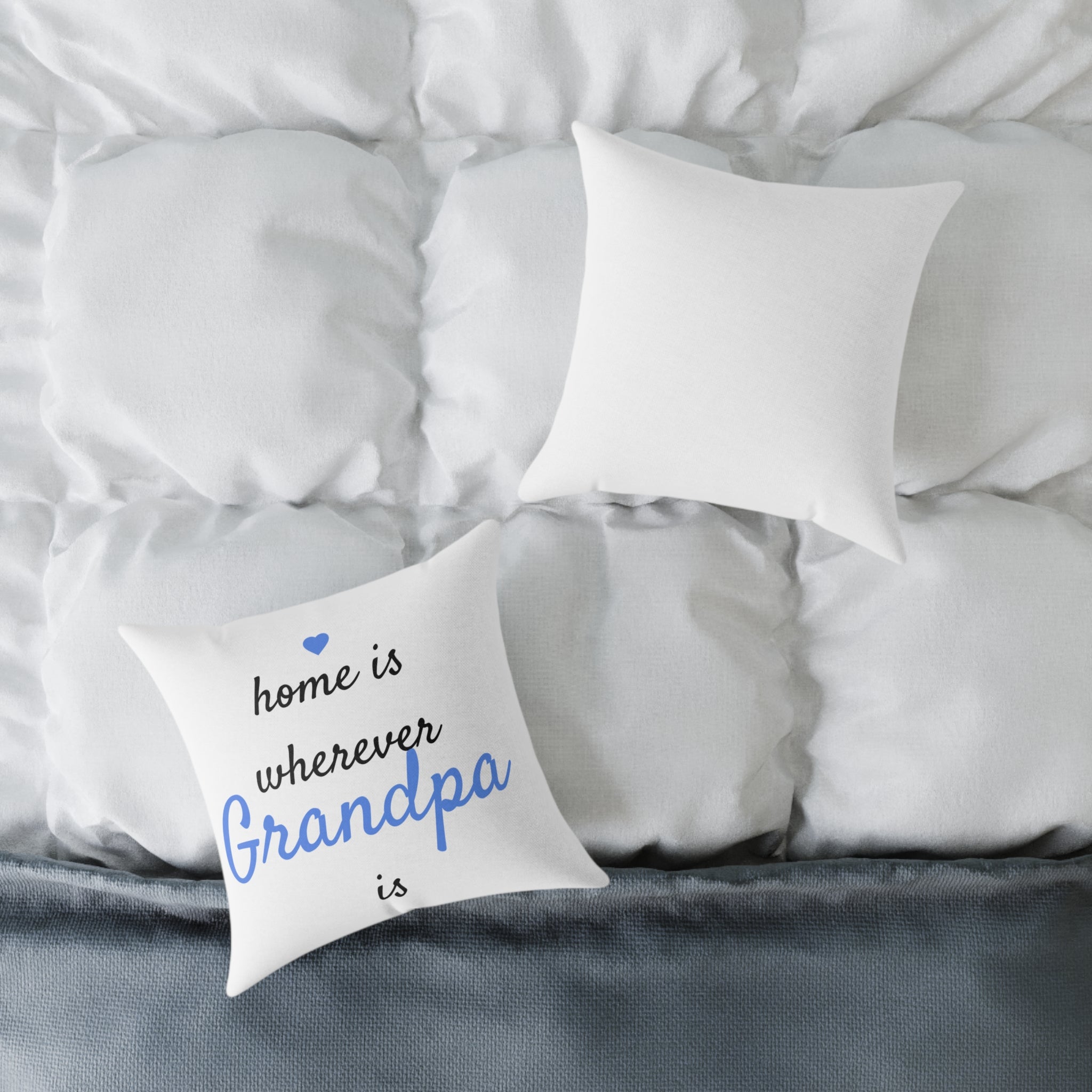Personalized Throw Pillow – Home Is Wherever [Name] Is