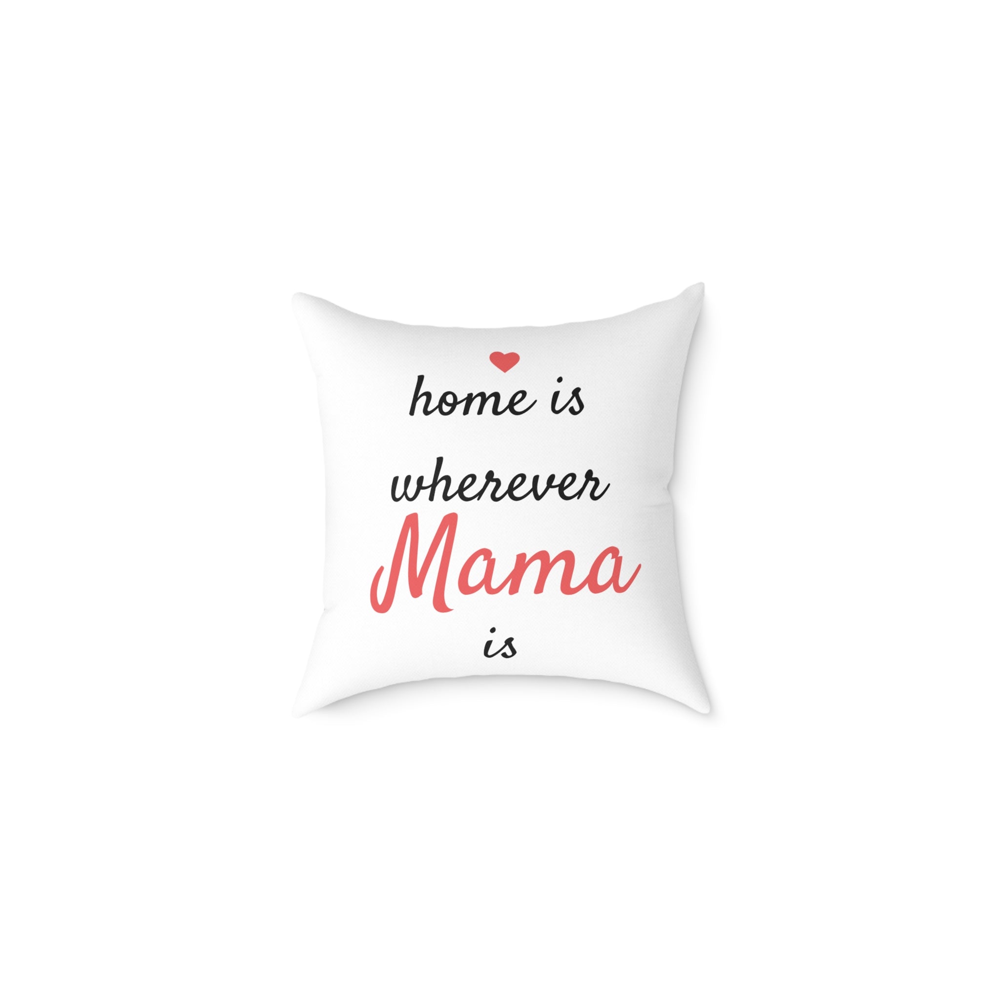 Personalized Throw Pillow – Home Is Wherever You Are