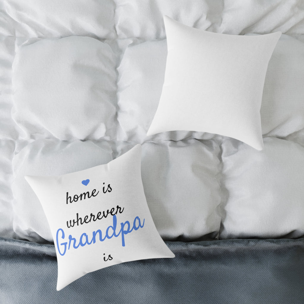 Personalized Throw Pillow – Home Is Wherever [Name] Is